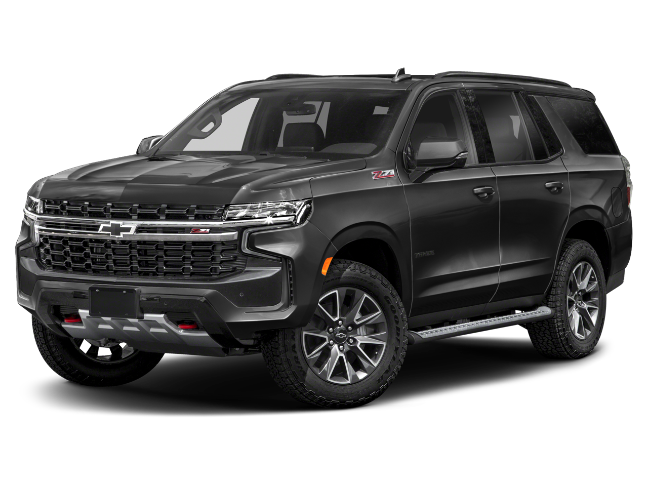 2023 Chevrolet Tahoe Z71 in Iridescent Pearl Tricoat — front three-quarter view