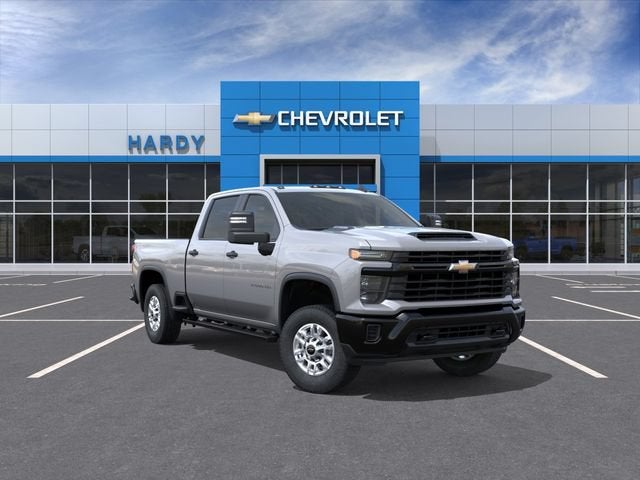 2026 Chevrolet Silverado 2500 HD WT in Sterling Gray Metallic — front three-quarter view