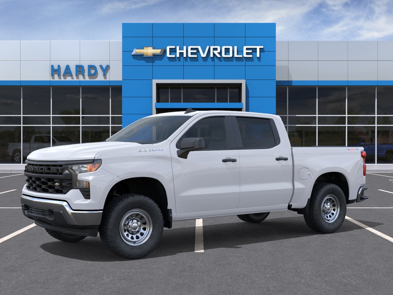 2026 Chevrolet Silverado 1500 — side profile view