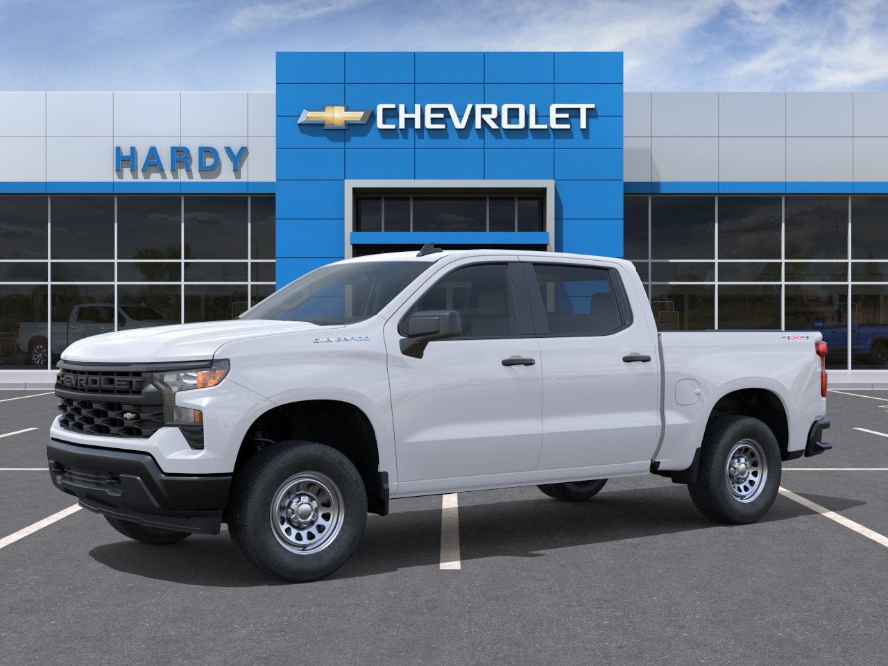 2026 Chevrolet Silverado 1500 — side profile view