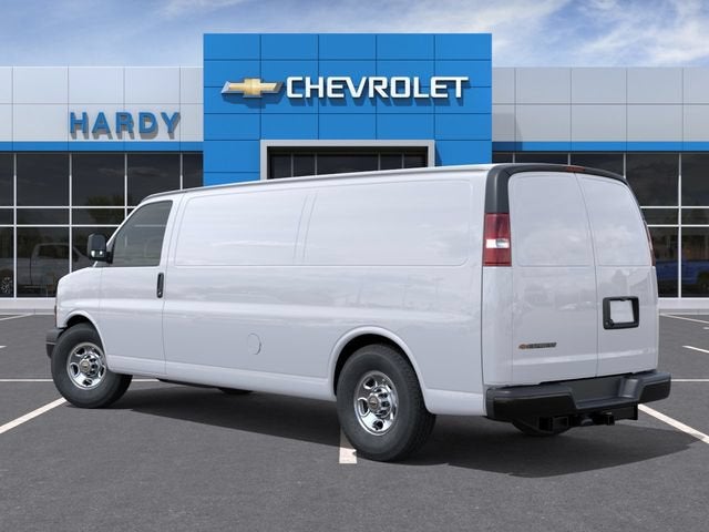 2026 Chevrolet Express Cargo — rear three-quarter view