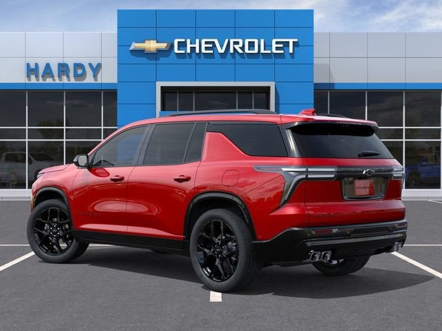 2026 Chevrolet Traverse — rear three-quarter view