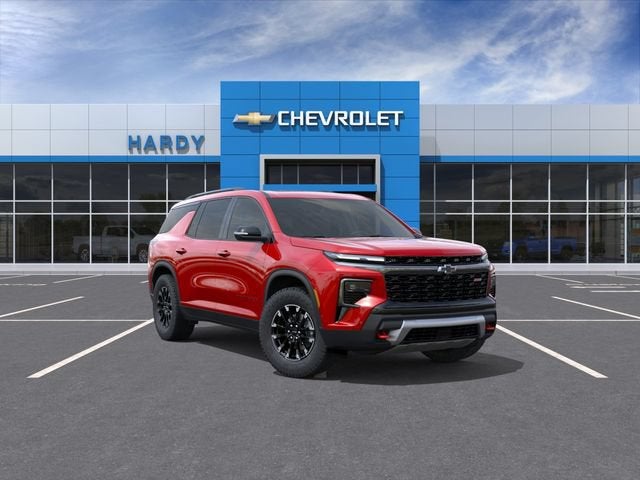 2026 Chevrolet Traverse Z71 in Radiant Red Tintcoat — front three-quarter view