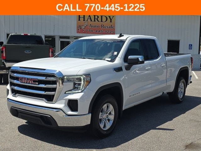 2022 GMC Sierra 1500 Limited SLE in Summit White — front three-quarter view
