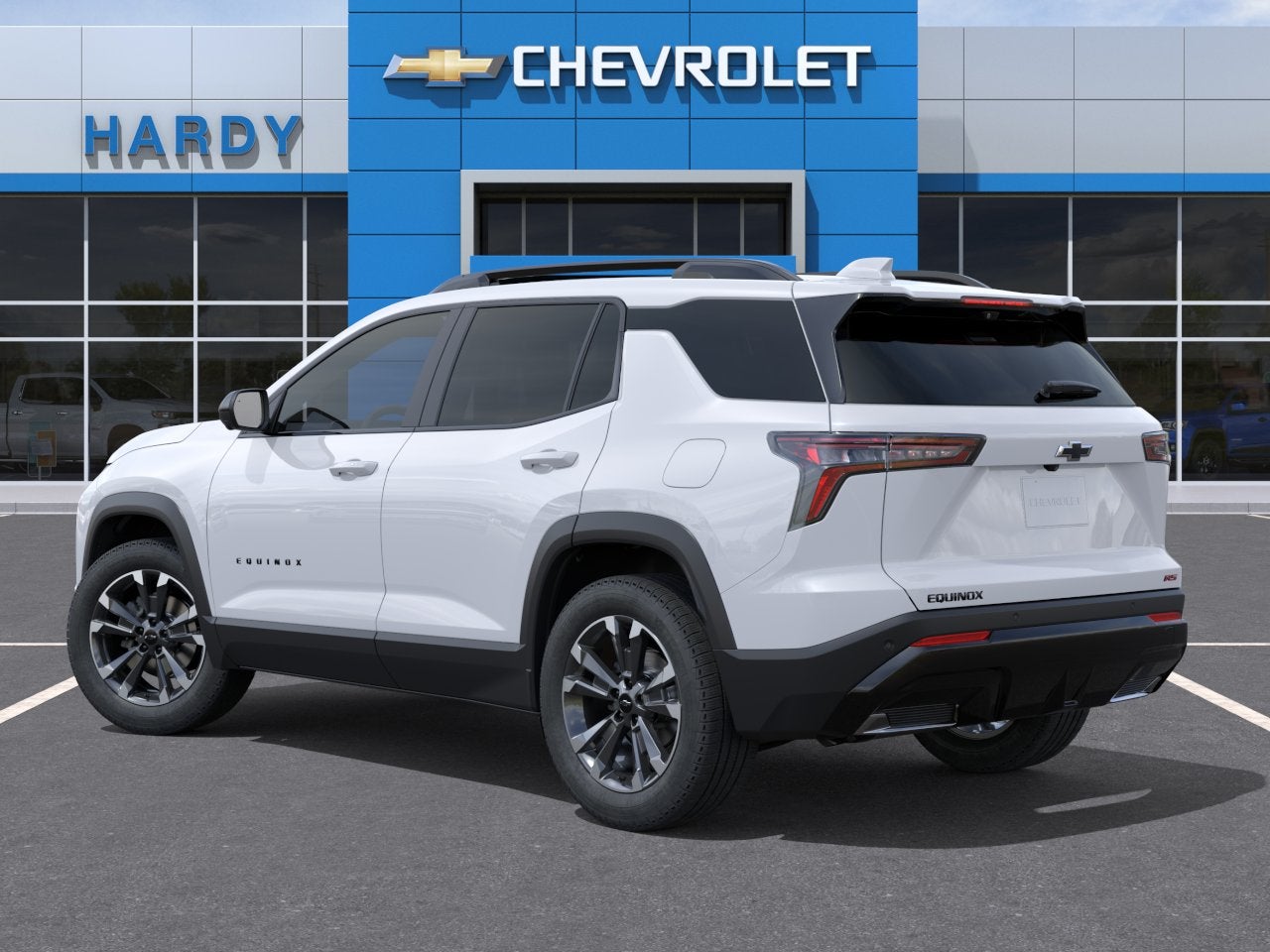 2027 Chevrolet Equinox — rear three-quarter view