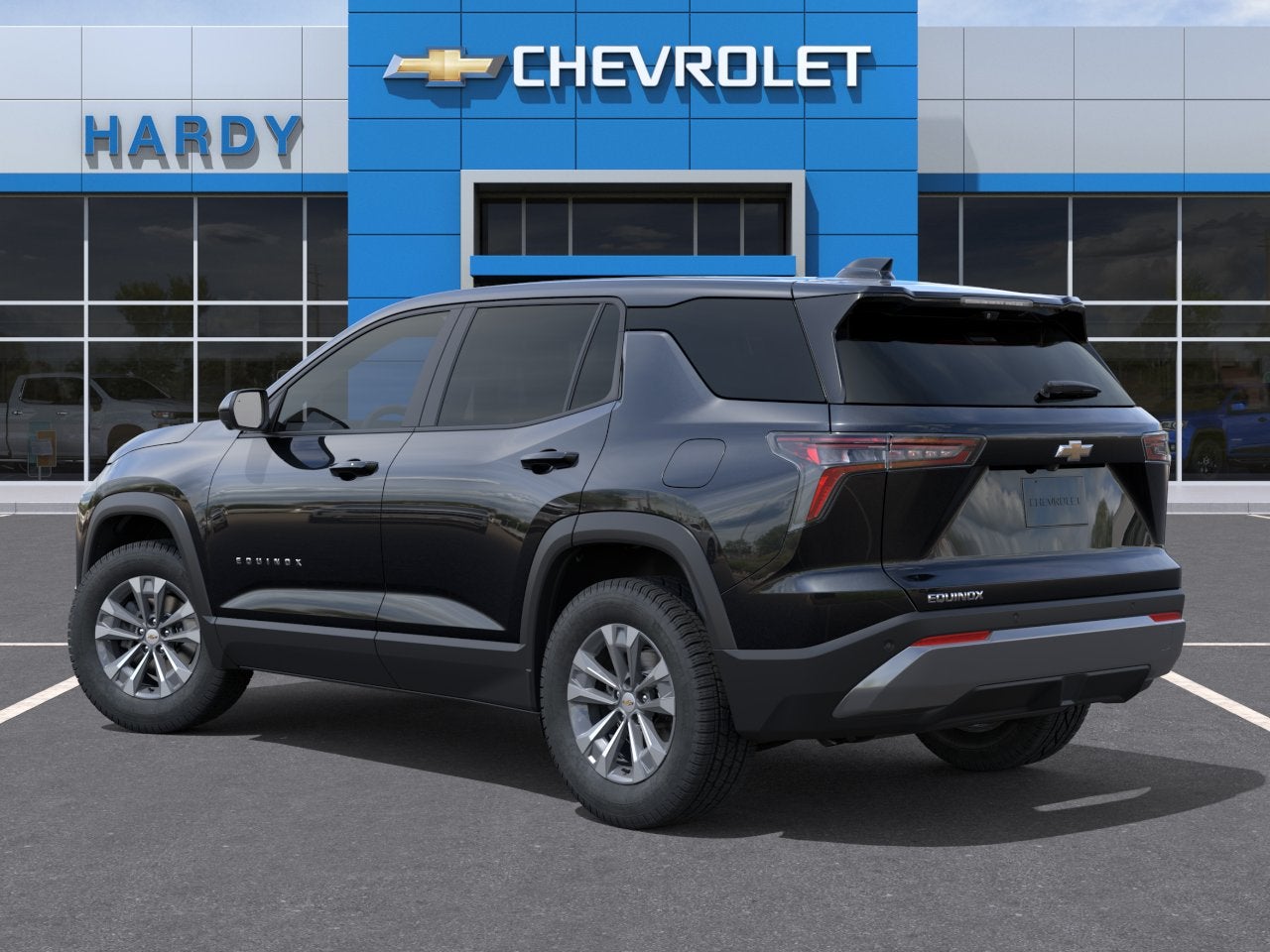 2026 Chevrolet Equinox — rear three-quarter view