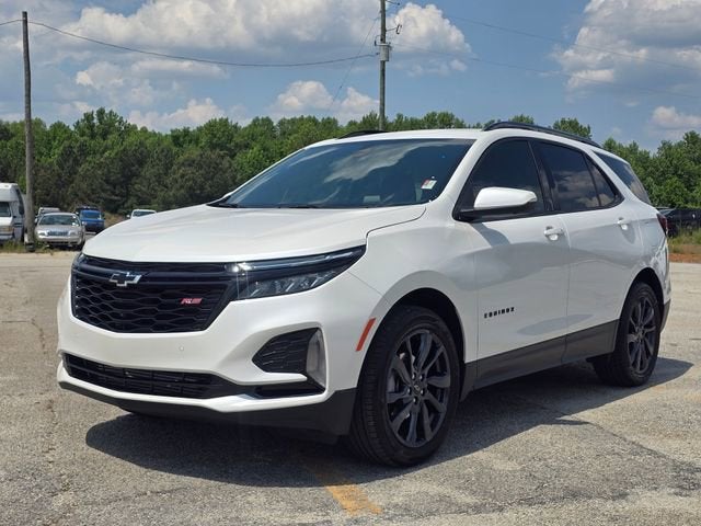 2024 Chevrolet Equinox RS in Iridescent Pearl Tricoat — front three-quarter view