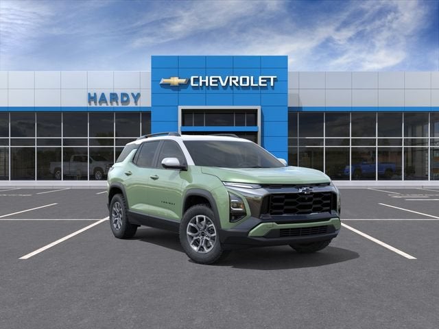 2026 Chevrolet Equinox ACTIV in Cacti Green — front three-quarter view