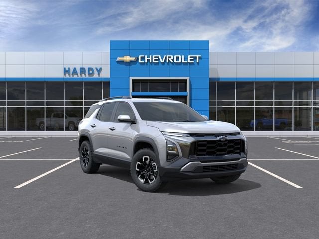 2027 Chevrolet Equinox AWD ACTIV in Sterling Gray Metallic — front three-quarter view