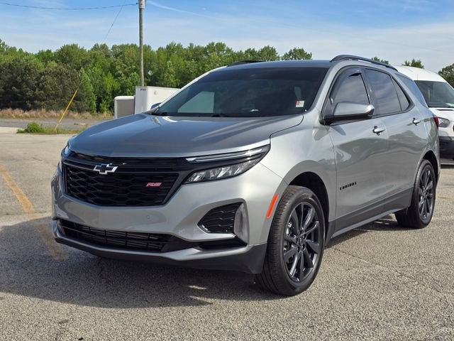2024 Chevrolet Equinox RS in Sterling Gray Metallic — front three-quarter view