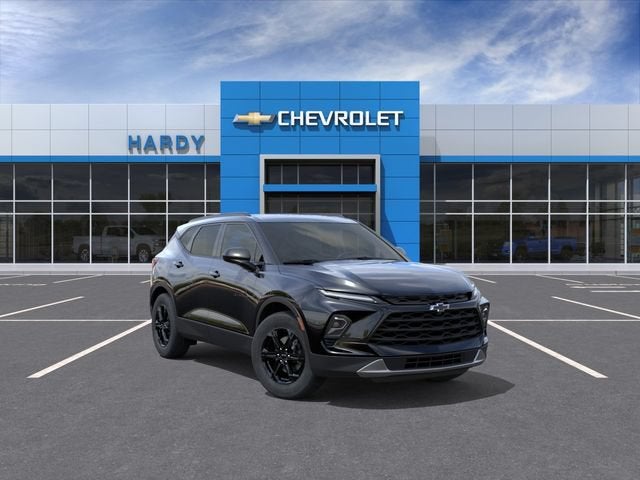 2026 Chevrolet Blazer 2LT in Black — front three-quarter view