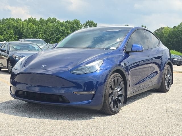 2022 Tesla Model Y Performance in Other — front three-quarter view
