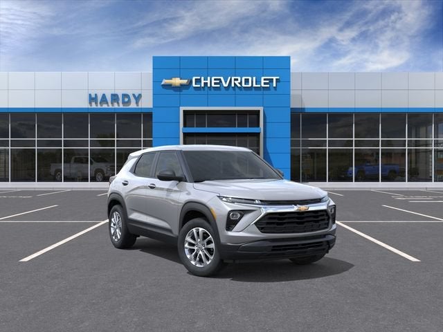 2026 Chevrolet Trailblazer LS in Sterling Gray Metallic — front three-quarter view