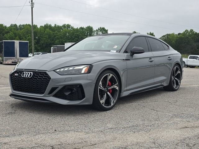 2022 Audi RS 5 Sportback TFSI quattro Tiptronic in Gray — front three-quarter view