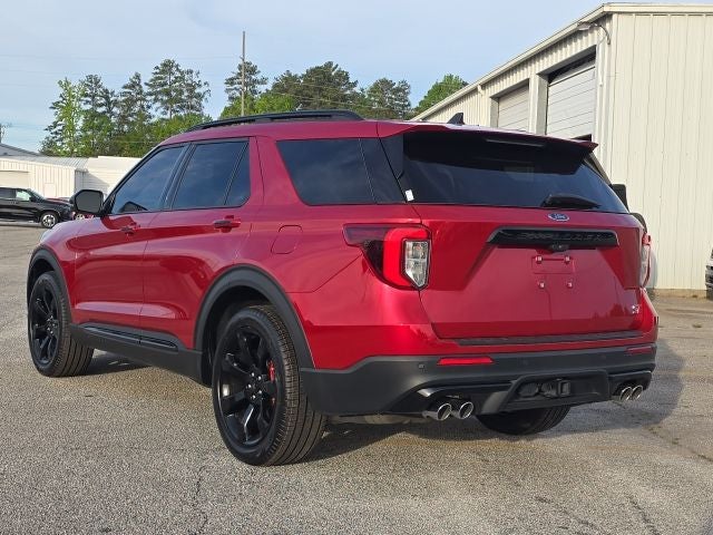 2023 Ford Explorer — rear three-quarter view
