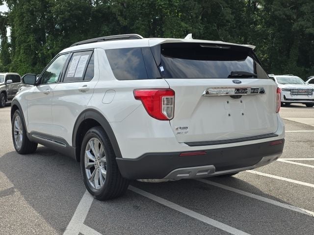2023 Ford Explorer — rear three-quarter view