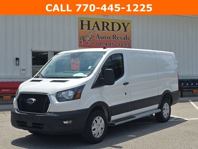 2024 Ford Transit-250 Base in Oxford White — front three-quarter view