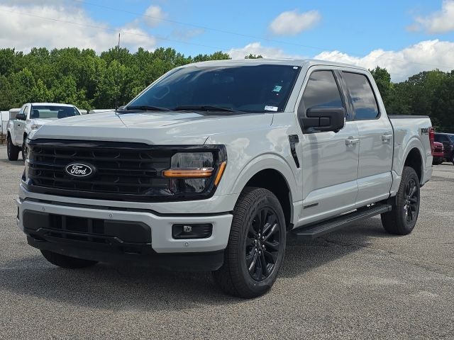 2024 Ford F-150 XLT in Avalanche — front three-quarter view