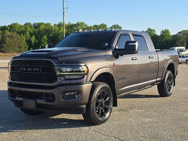 2024 RAM 3500 Limited in Granite Crystal Metallic Clearcoat — front three-quarter view