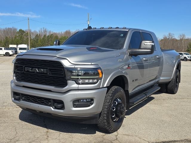 2023 RAM 3500 Limited in Billet Silver Metallic Clearcoat — front three-quarter view