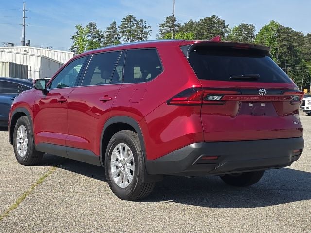 2025 Toyota Grand Highlander — rear three-quarter view
