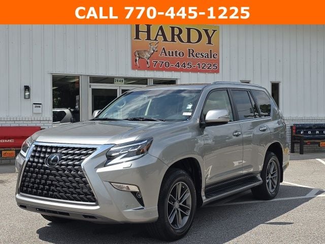 2020 Lexus GX 460 in Silver — front three-quarter view
